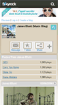 Mobile Screenshot of jamesbluntdim64.skyrock.com