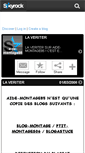 Mobile Screenshot of aide-montage85.skyrock.com
