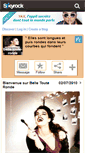 Mobile Screenshot of belle-toute-ronde.skyrock.com