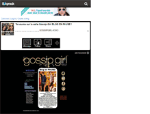 Tablet Screenshot of gossiipgirl-xoxo.skyrock.com