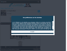 Tablet Screenshot of les-experts-miami-13.skyrock.com