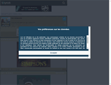 Tablet Screenshot of les-simpsons-du-59360.skyrock.com