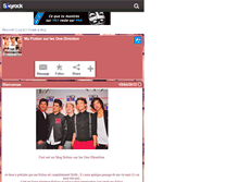 Tablet Screenshot of fiction-x-onedirection.skyrock.com