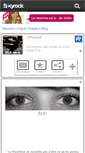 Mobile Screenshot of elh-ee-n.skyrock.com