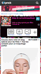 Mobile Screenshot of conseilmaquillage.skyrock.com