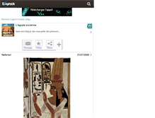 Tablet Screenshot of egypte----ancienne.skyrock.com