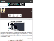 Tablet Screenshot of demig0d.skyrock.com