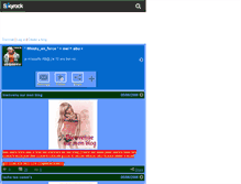 Tablet Screenshot of alba-nadal.skyrock.com