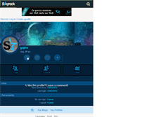 Tablet Screenshot of gojira.skyrock.com