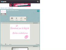 Tablet Screenshot of belles-ciitatiions.skyrock.com