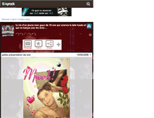 Tablet Screenshot of gays12100.skyrock.com