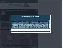 Tablet Screenshot of michael-jackson94400.skyrock.com