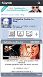 Mobile Screenshot of cathialine-andria.skyrock.com