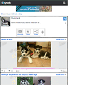 Tablet Screenshot of husky-maya-84.skyrock.com