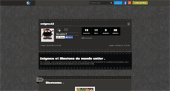 Desktop Screenshot of enigma22.skyrock.com