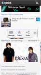 Mobile Screenshot of jb-fiction-justin-bieber.skyrock.com