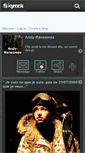 Mobile Screenshot of andy-renesmee.skyrock.com