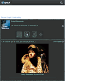 Tablet Screenshot of andy-renesmee.skyrock.com