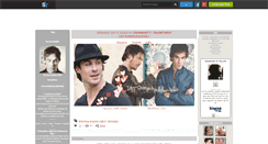 Desktop Screenshot of ian-somerhalder-web.skyrock.com