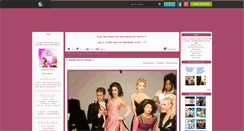 Desktop Screenshot of glee-info-france.skyrock.com