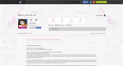Desktop Screenshot of naruto-love-fiic-x3.skyrock.com