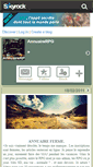 Mobile Screenshot of annuairerpg.skyrock.com