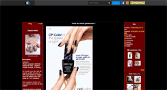 Desktop Screenshot of delphinenails.skyrock.com