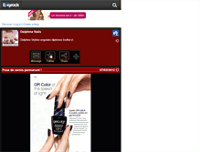 Tablet Screenshot of delphinenails.skyrock.com