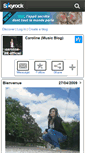 Mobile Screenshot of caroline-zik-officiel.skyrock.com