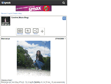 Tablet Screenshot of caroline-zik-officiel.skyrock.com