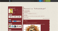 Desktop Screenshot of mafleurdelys07.skyrock.com