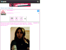 Tablet Screenshot of cassandra--x.skyrock.com