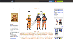 Desktop Screenshot of mon-naruto.skyrock.com