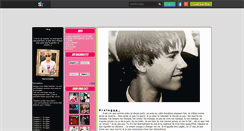 Desktop Screenshot of next-to-bieber.skyrock.com