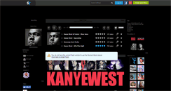 Desktop Screenshot of kanyewestmusic.skyrock.com