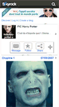 Mobile Screenshot of fic-harry-potter-x.skyrock.com