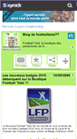 Mobile Screenshot of footballtotal77.skyrock.com