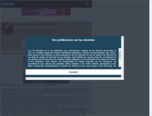 Tablet Screenshot of lesportraitspicturaux.skyrock.com