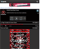 Tablet Screenshot of chaospunkrockforum.skyrock.com