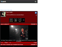 Tablet Screenshot of angusacdcdany62.skyrock.com