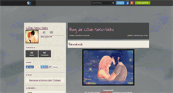 Desktop Screenshot of l0ve-sasu-saku.skyrock.com