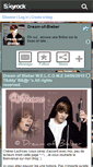 Mobile Screenshot of dream-of-bieber.skyrock.com