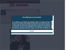 Tablet Screenshot of julie-only-me.skyrock.com