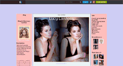 Desktop Screenshot of miss-lucy-lawless.skyrock.com