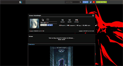 Desktop Screenshot of batman-thedarkknight.skyrock.com