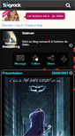 Mobile Screenshot of batman-thedarkknight.skyrock.com