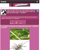 Tablet Screenshot of chatographe.skyrock.com