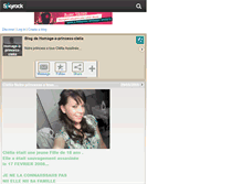 Tablet Screenshot of homage-a-princess-clelia.skyrock.com