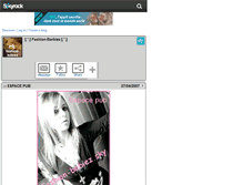 Tablet Screenshot of fashion-babiez.skyrock.com