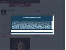 Tablet Screenshot of miley-orton-story.skyrock.com
